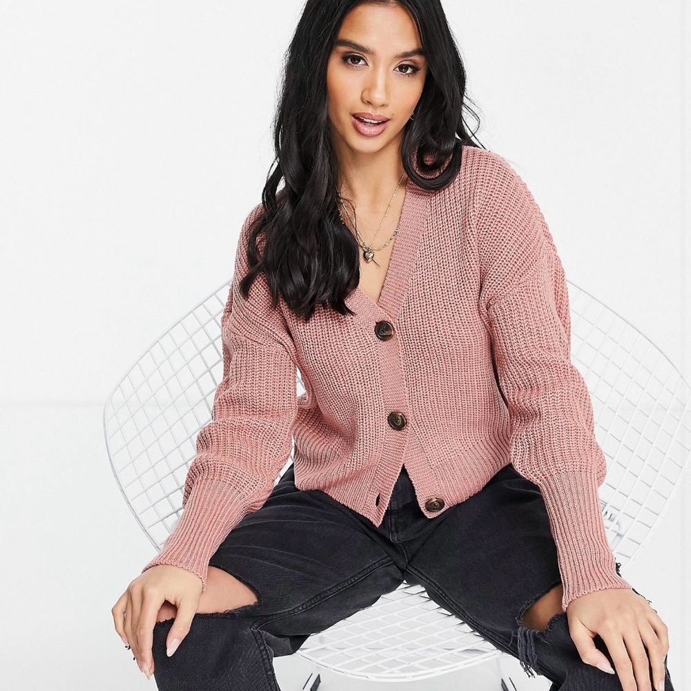 Pink petite sweater
